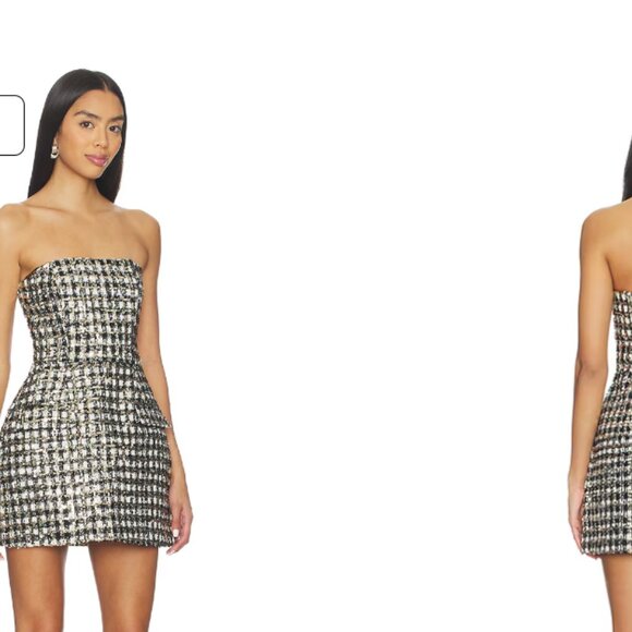 Bethany Romper Amanda Uprichard -XS (worn 1x) - Picture 2 of 2